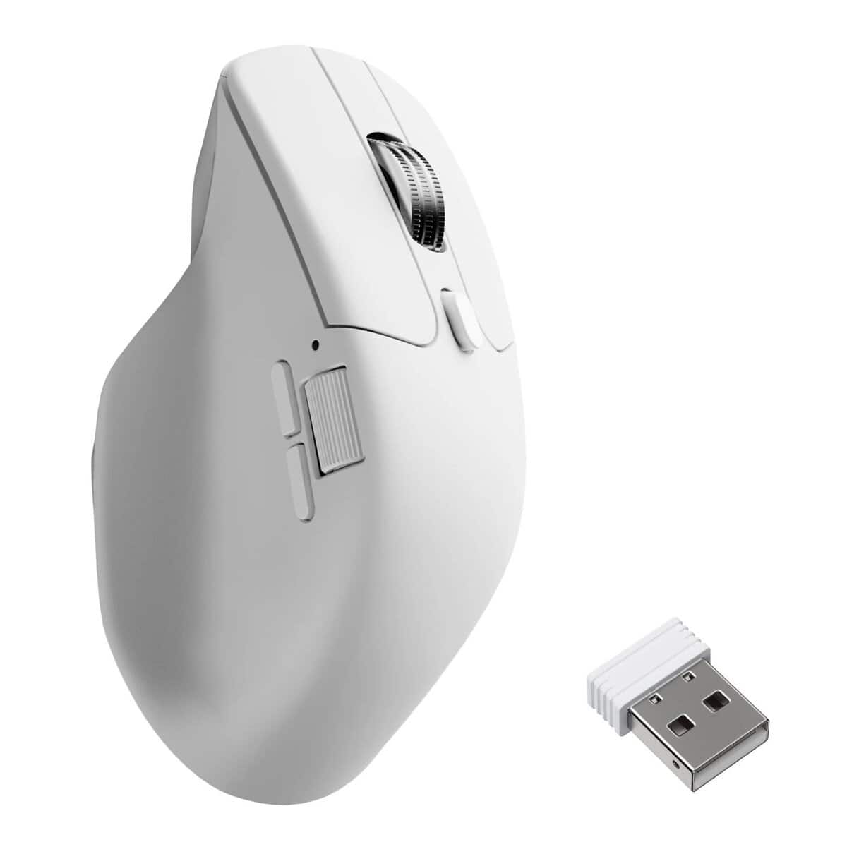 Keychron M6S-A24 PixArt 3950 8K 30000DPI Wireless Mouse – White
