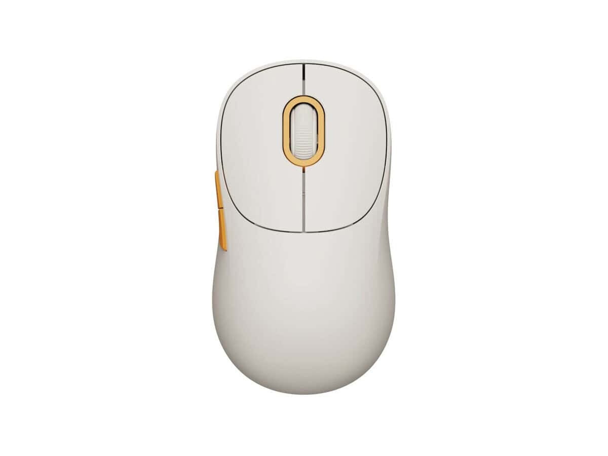 Xiaomi Wireless Mouse 3, Dual-Mode Bluetooth, 1200DPI Sensor – Off-White
