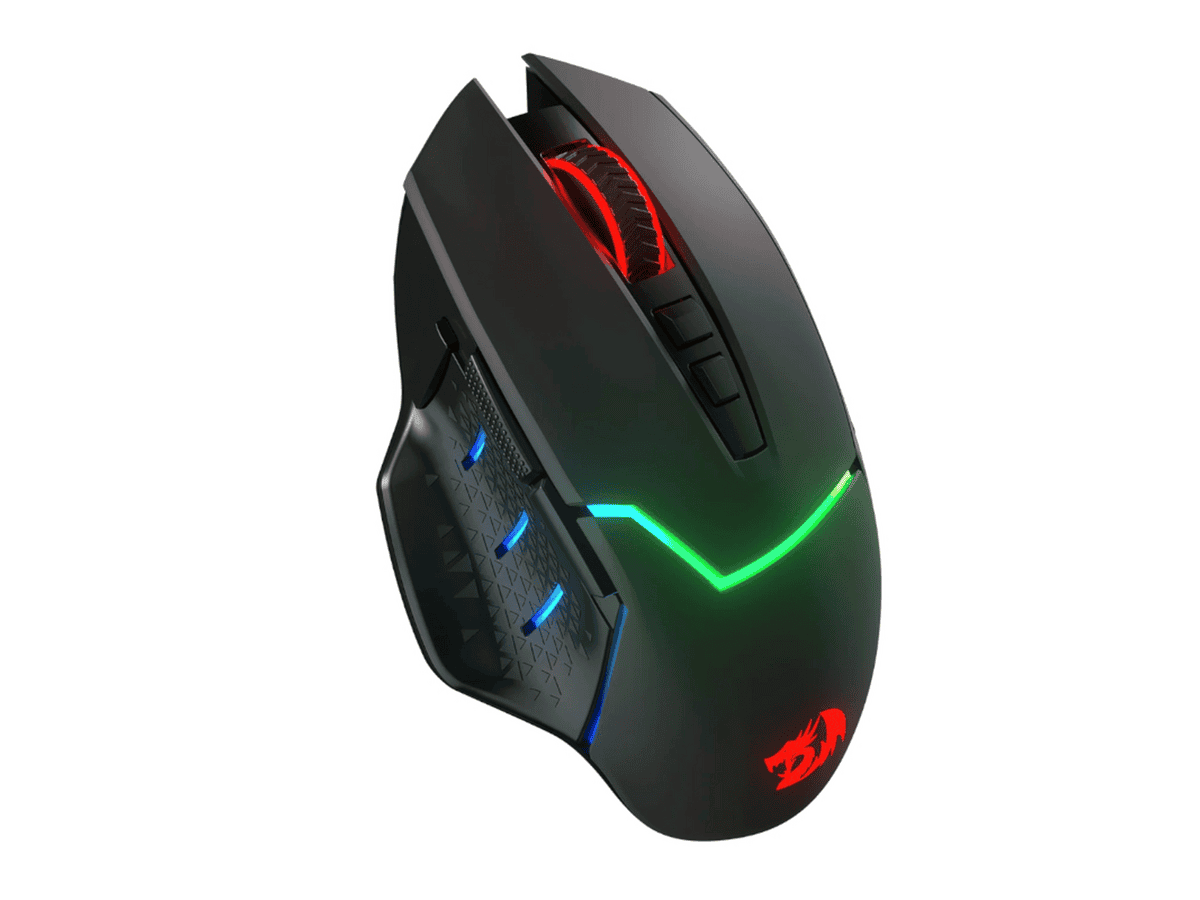 REDRAGON Mirage Pro 8000DPI RGB Wireless Gaming Mouse – Black