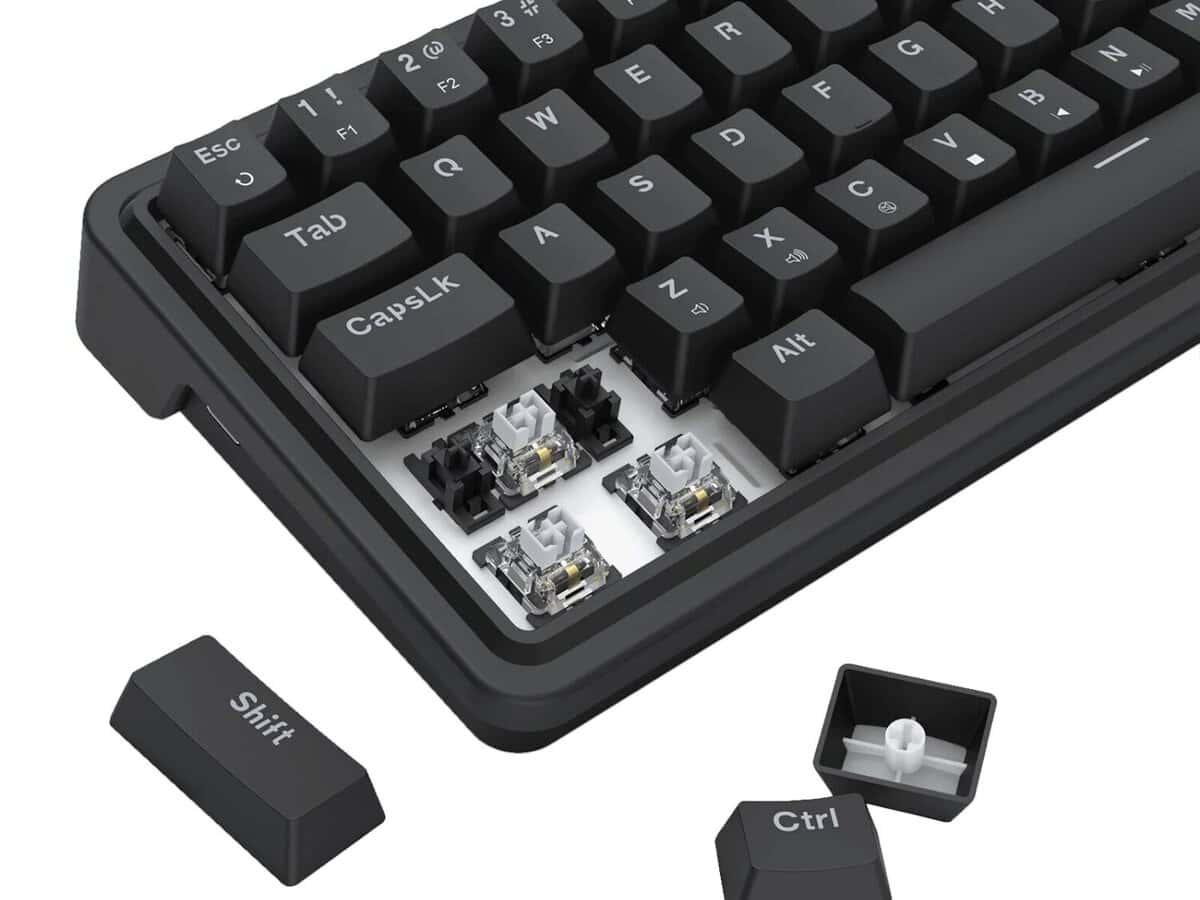Redragon NOVA K709 65% Wired Gasket RGB Gaming Keyboard – Black