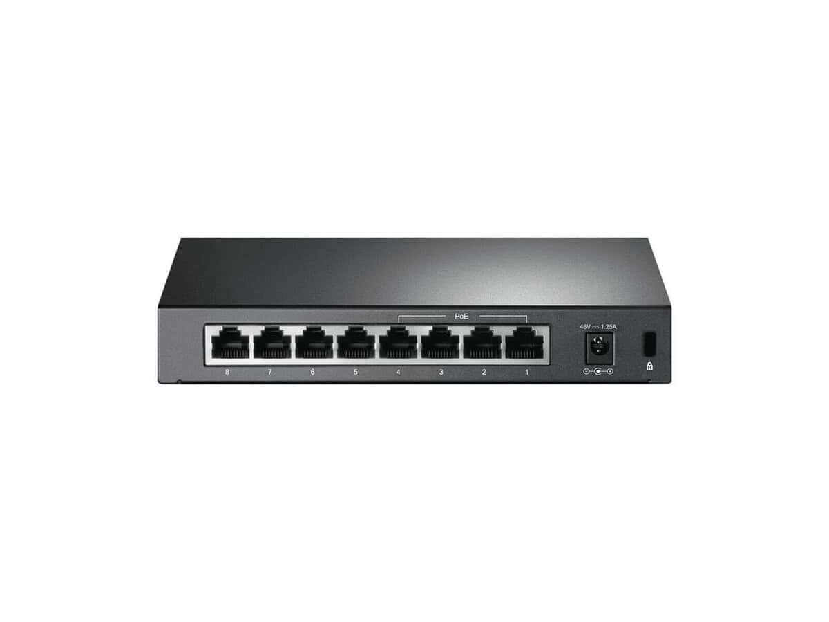 TP-LINK TL-SF1008P 8-Port 10/100Mbps Desktop Switch with 4-Port PoE+