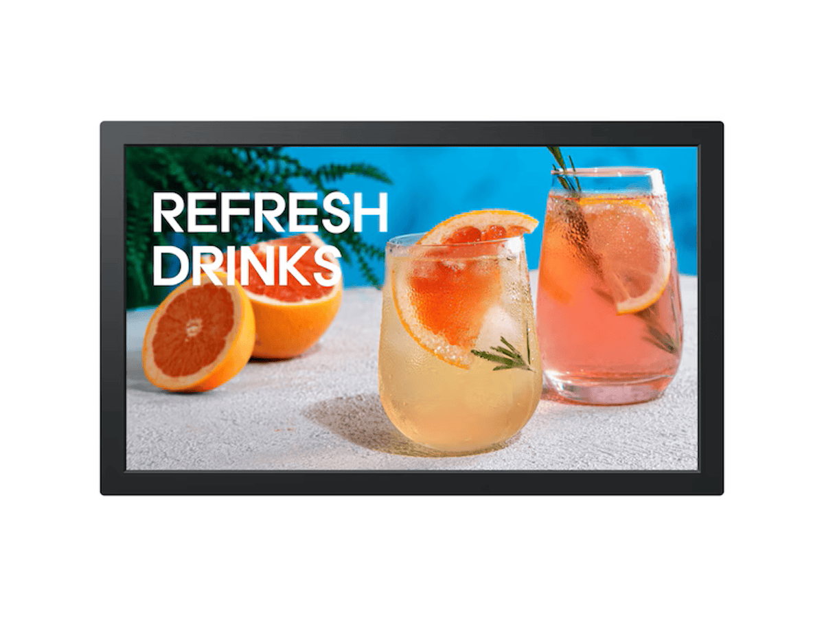 samsung 13" professional display full hd 16/7 usage 500nit brightness soc media player: sssp 6