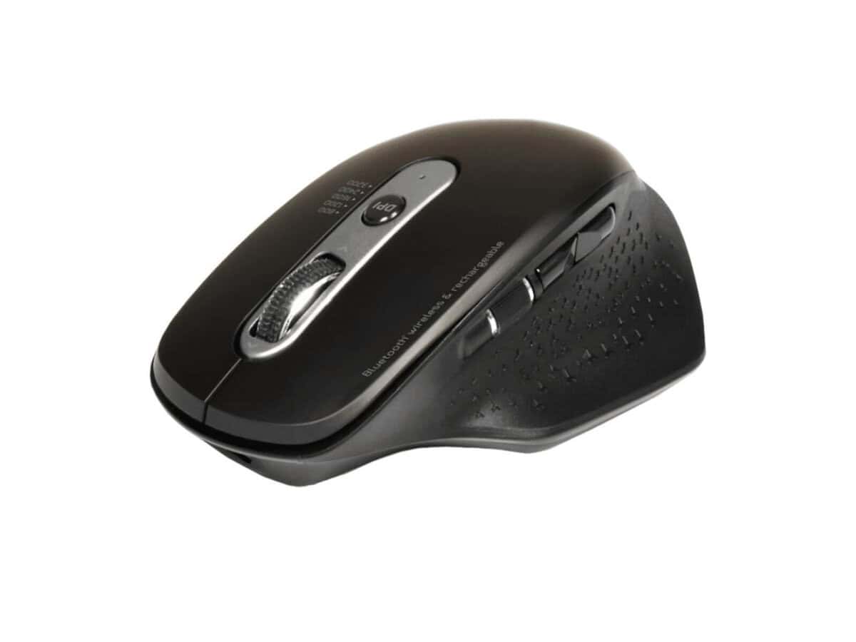Port Connect Wireless Rechargeable Executive Bluetooth Mouse – Black