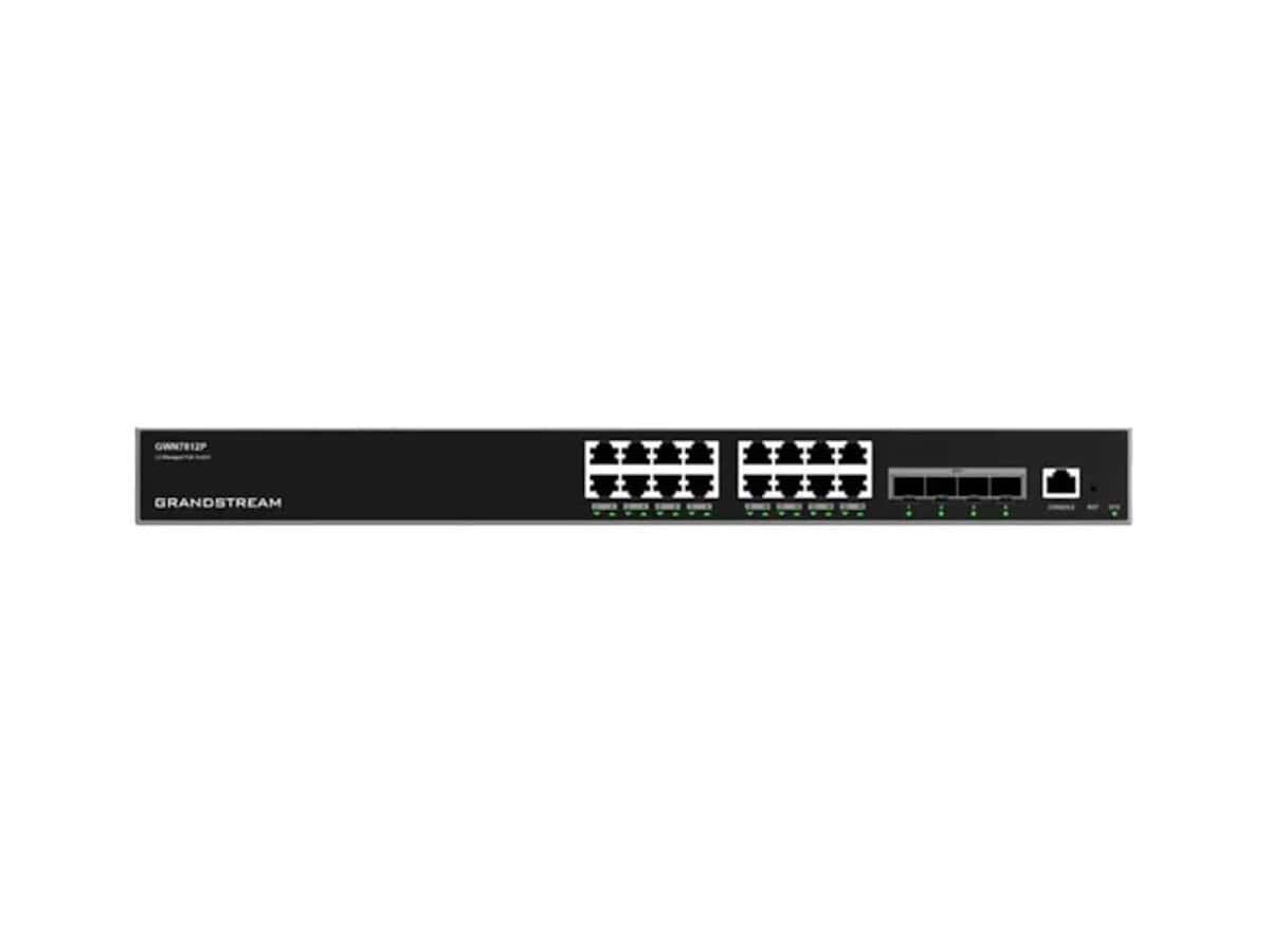 Grandstream Enterprise L3 16 Port Managed GbE PoE++ 240W Switch
