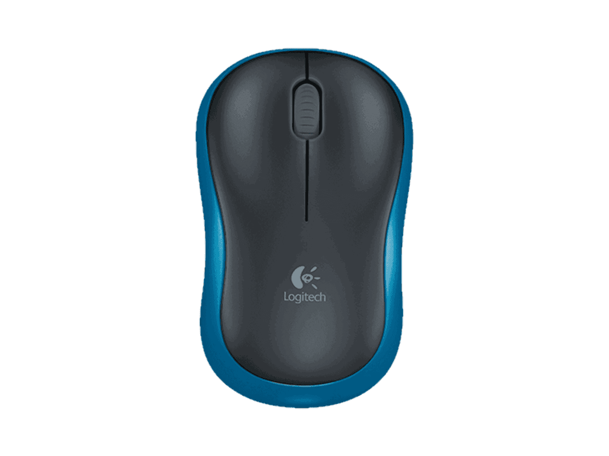 Logitech M185 Blue Compact Wireless Mouse – 910-002236