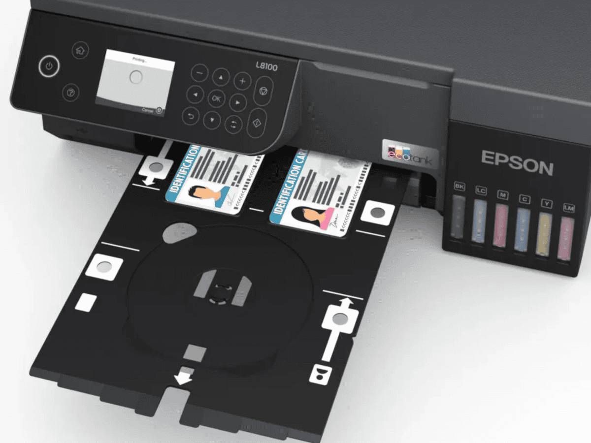 epson 22ppm mono 22ppm colour a4 single function usb wifi/wifidirect cd/dvd/pvc card incl 1 set of ink