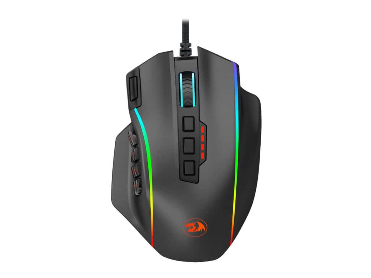 Redragon Perdiction 4 12400DPI RGB MMO Ergo Gaming Mouse