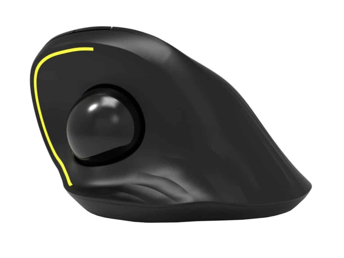 Port Connect Bluetooth + Wireless Ergonomic Trackball Mouse