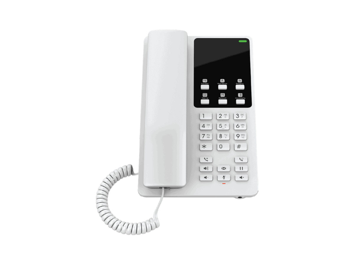 Grandstream GHP620W 2 Line WiFi 5 Hotel Phone White