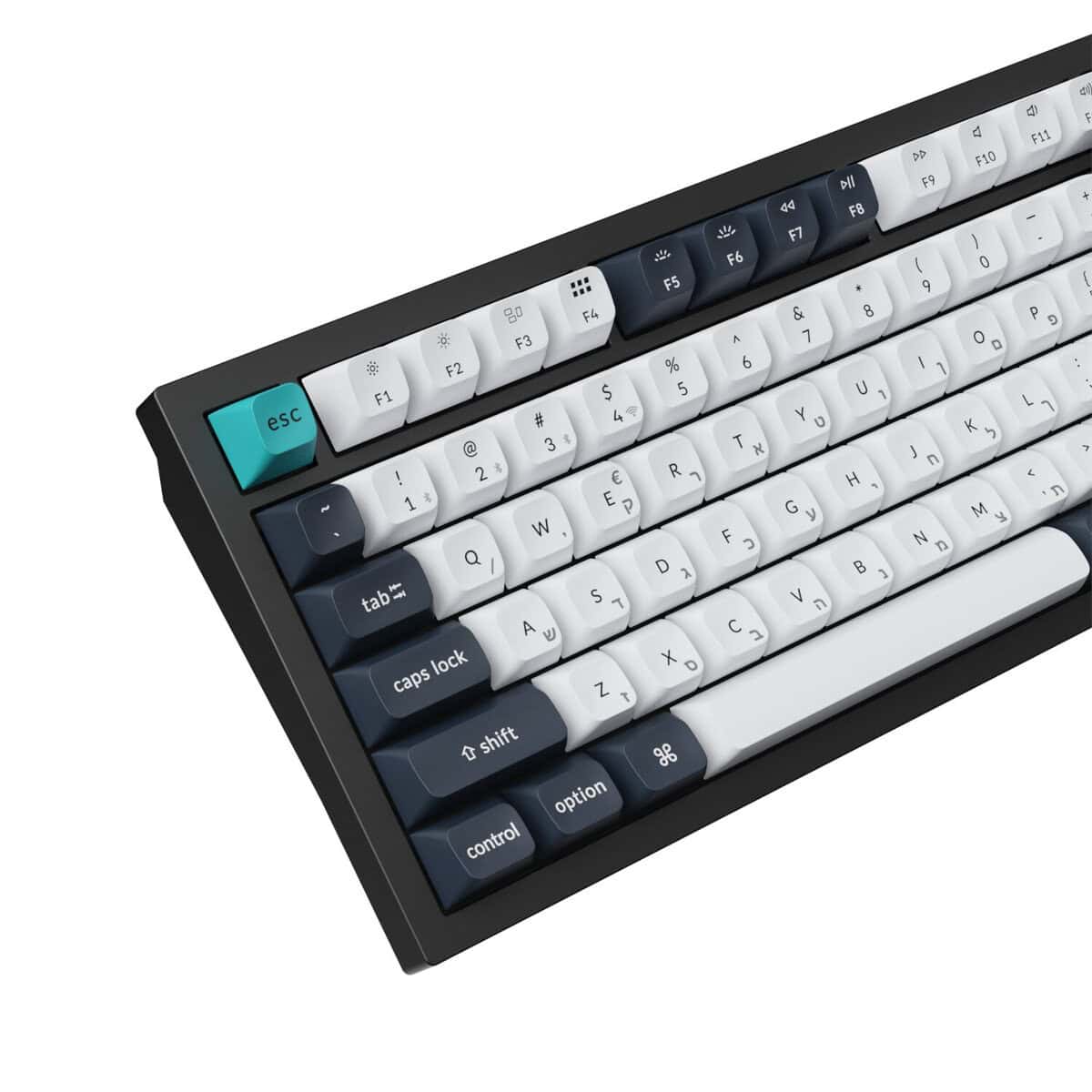 Keychron Q6 Max 100% Full Assembled Knob Red Switch Hot-Swap Gateron Jupiter RGB Wireless Keyboard – Black
