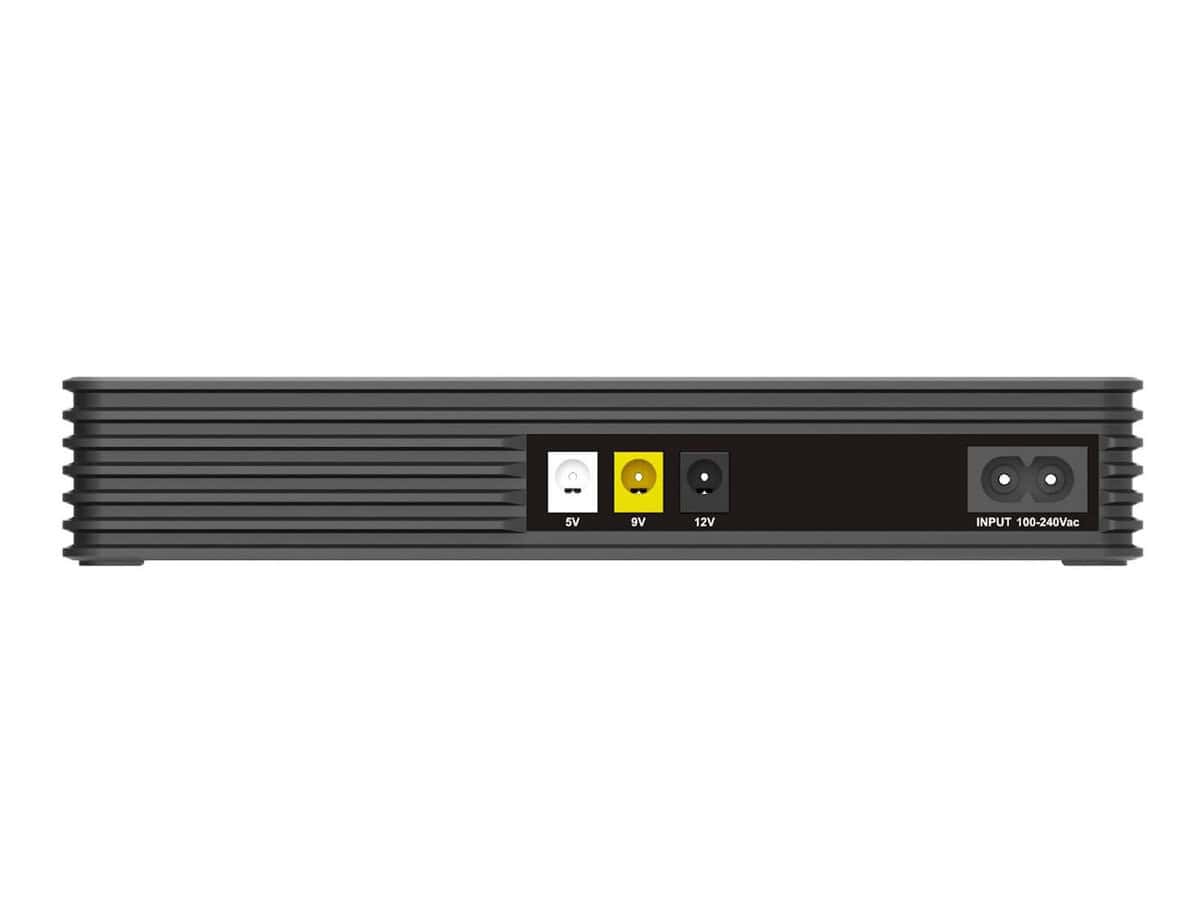 Gizzu SURF Simple 18W 55Wh LiFePO4 MINI DC UPS – Black