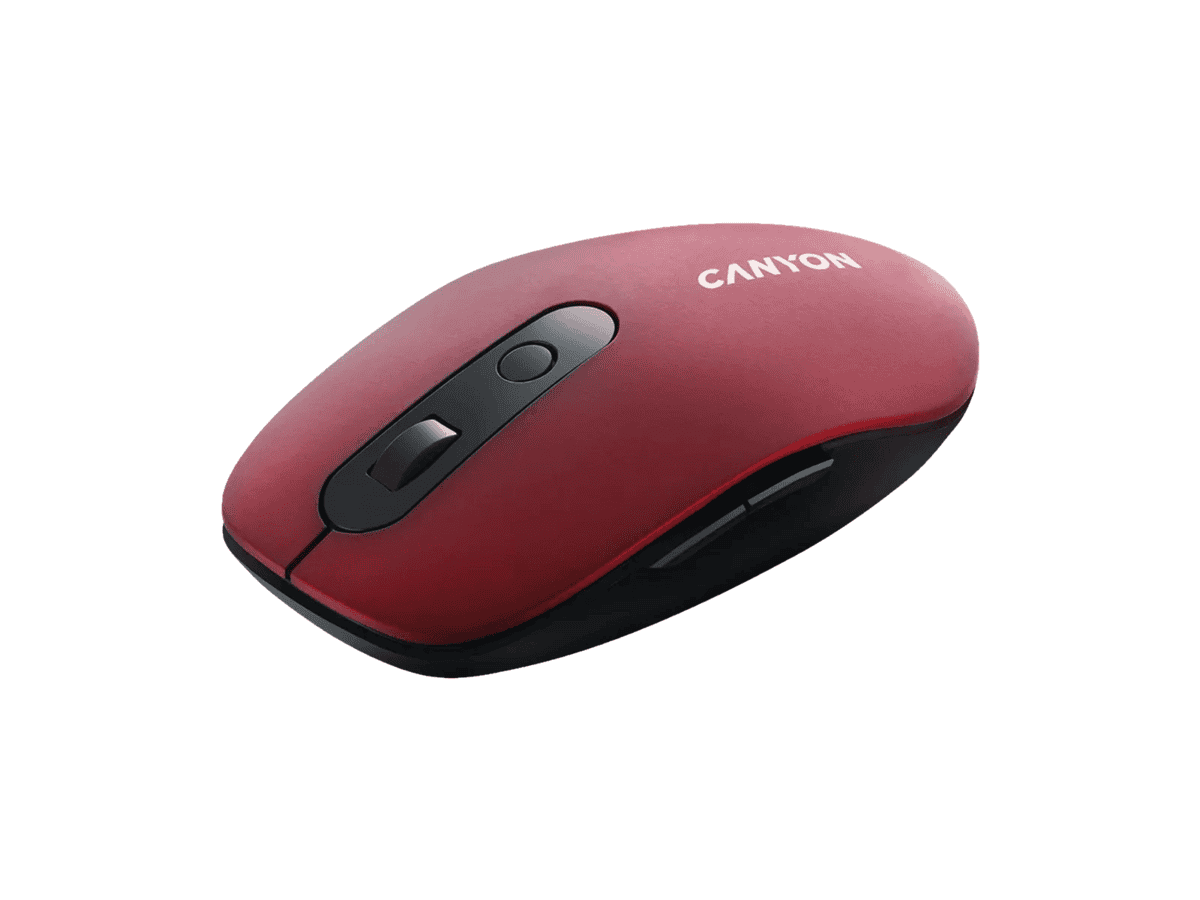 Canyon MW-9 Dual-mode Wireless Mouse – Red