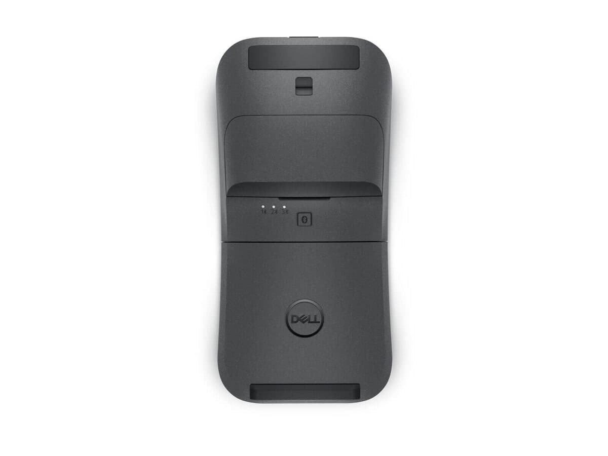 Dell black wireless mouse underside