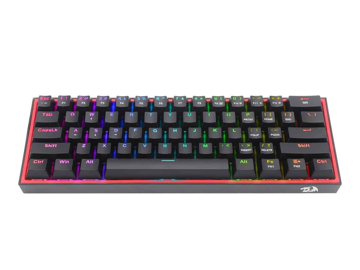 Redragon K616 FIZZ Pro 61-Key RGB Mechanical Gaming Keyboard