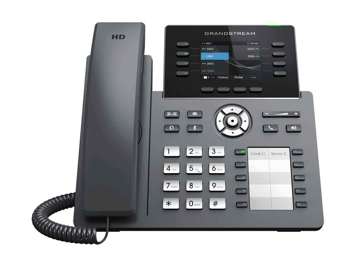 Grandstream GRP2634 8-Line Carrier Wi-Fi Desk Phone