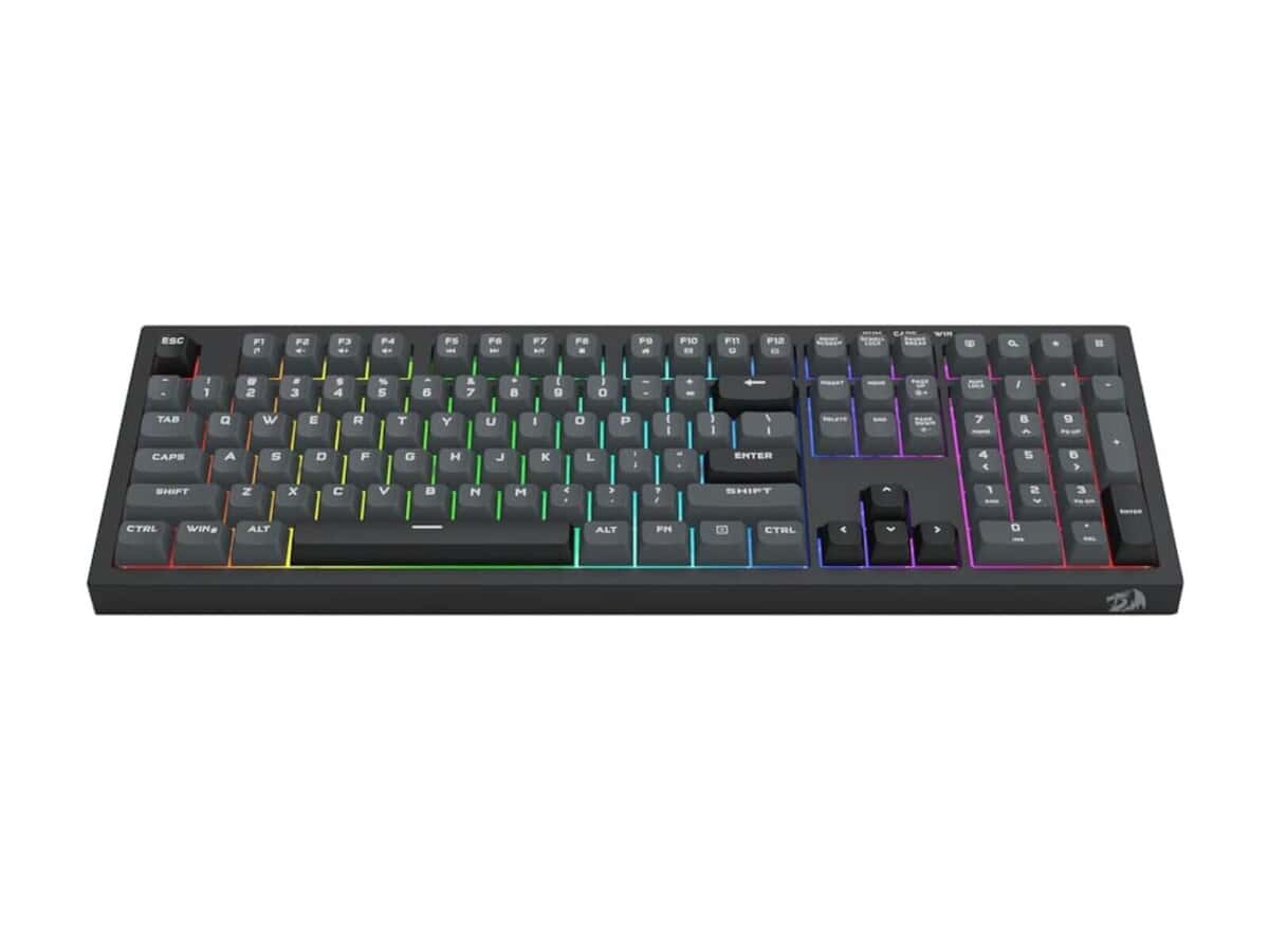 REDRAGON CRUX Membrane Gaming Keyboard – Black