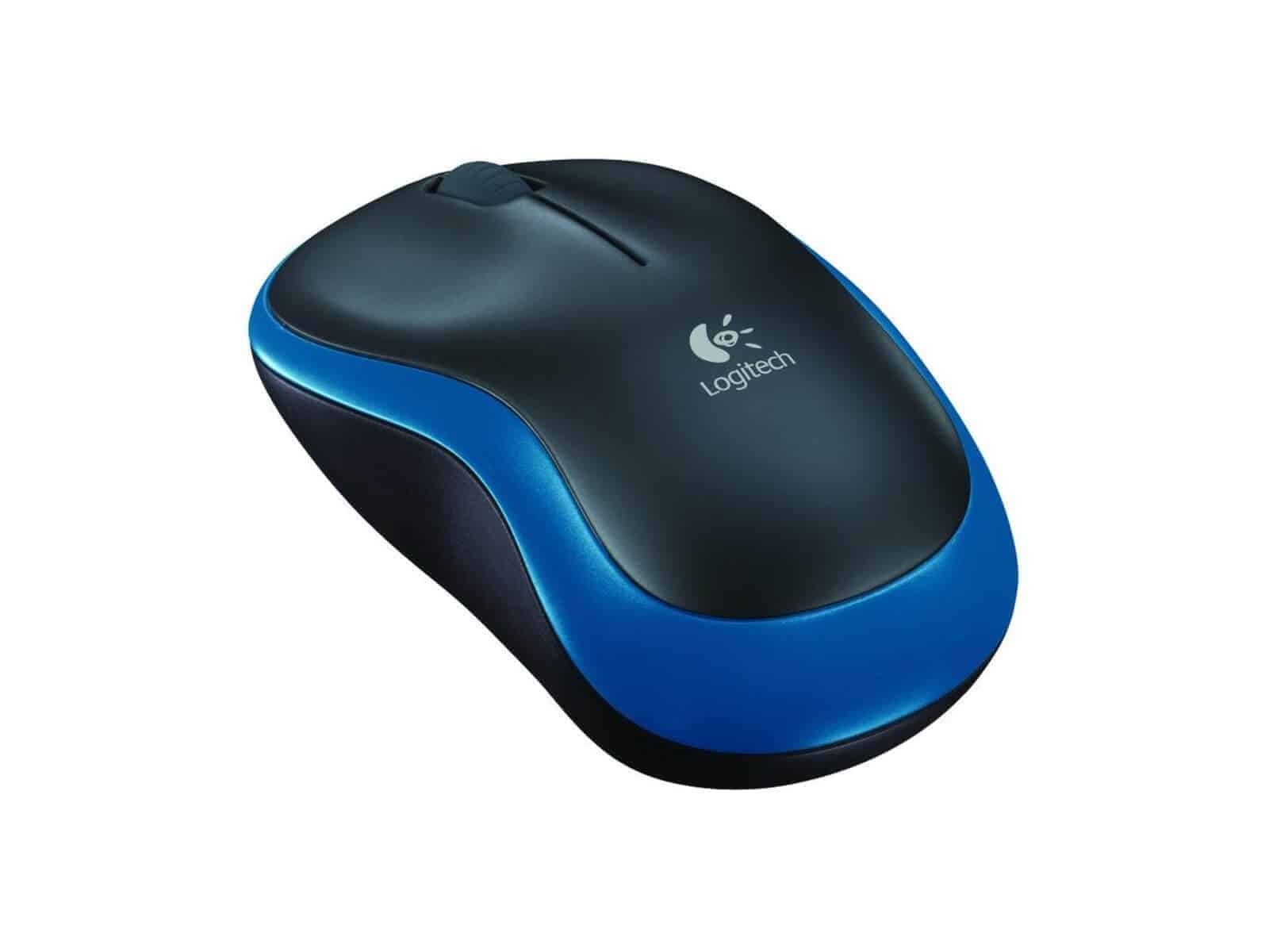 Logitech M185 Blue Compact Wireless Mouse – 910-002236