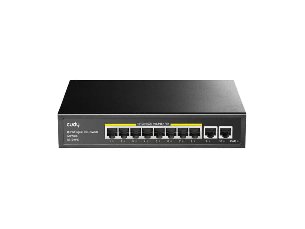 Cudy 8-Port Gigabit Unmanaged PoE+ Switch