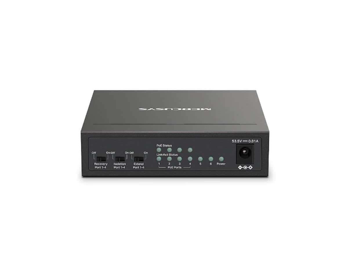 Mercusys 6 Port Unmanaged Desktop POE Switch