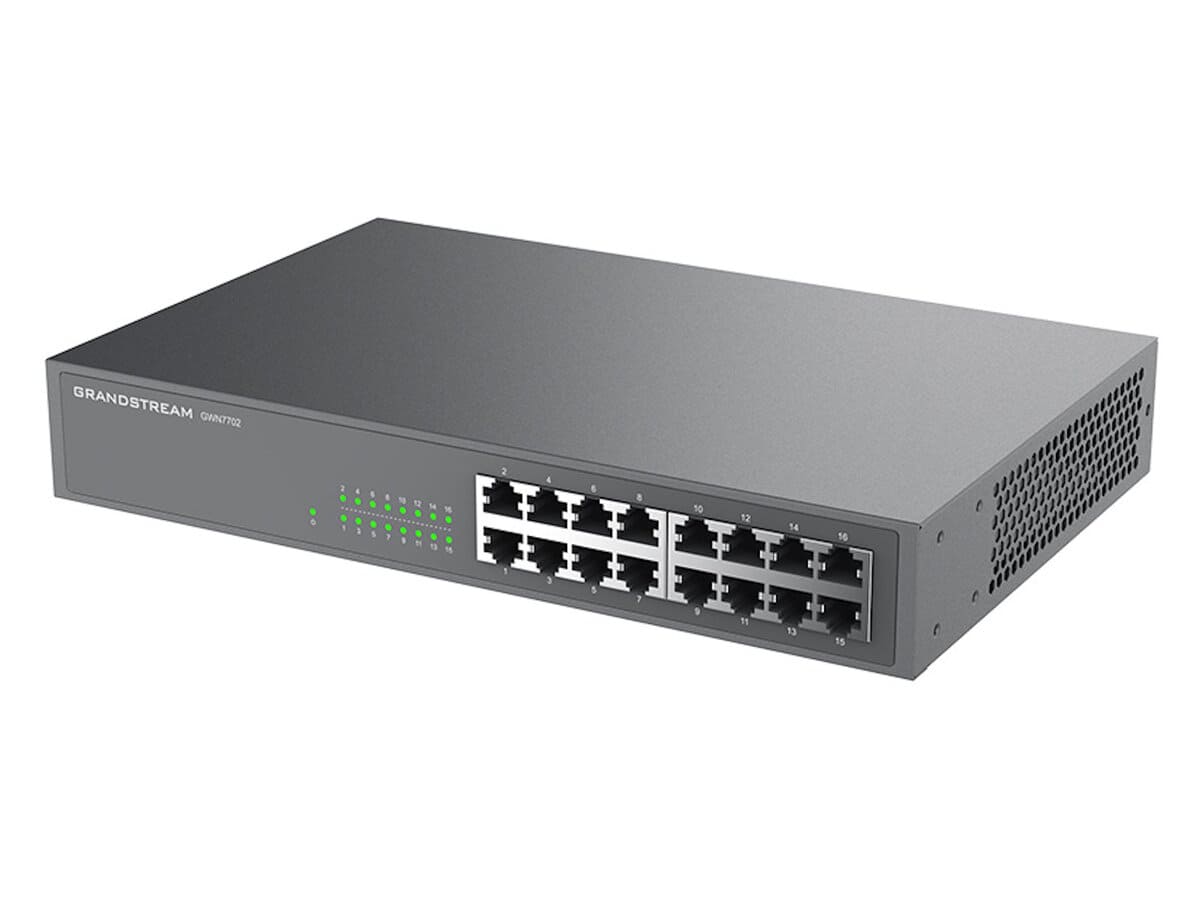 Grandstream GWN7702 Enterprise 16 port Unmanaged GbE Switch