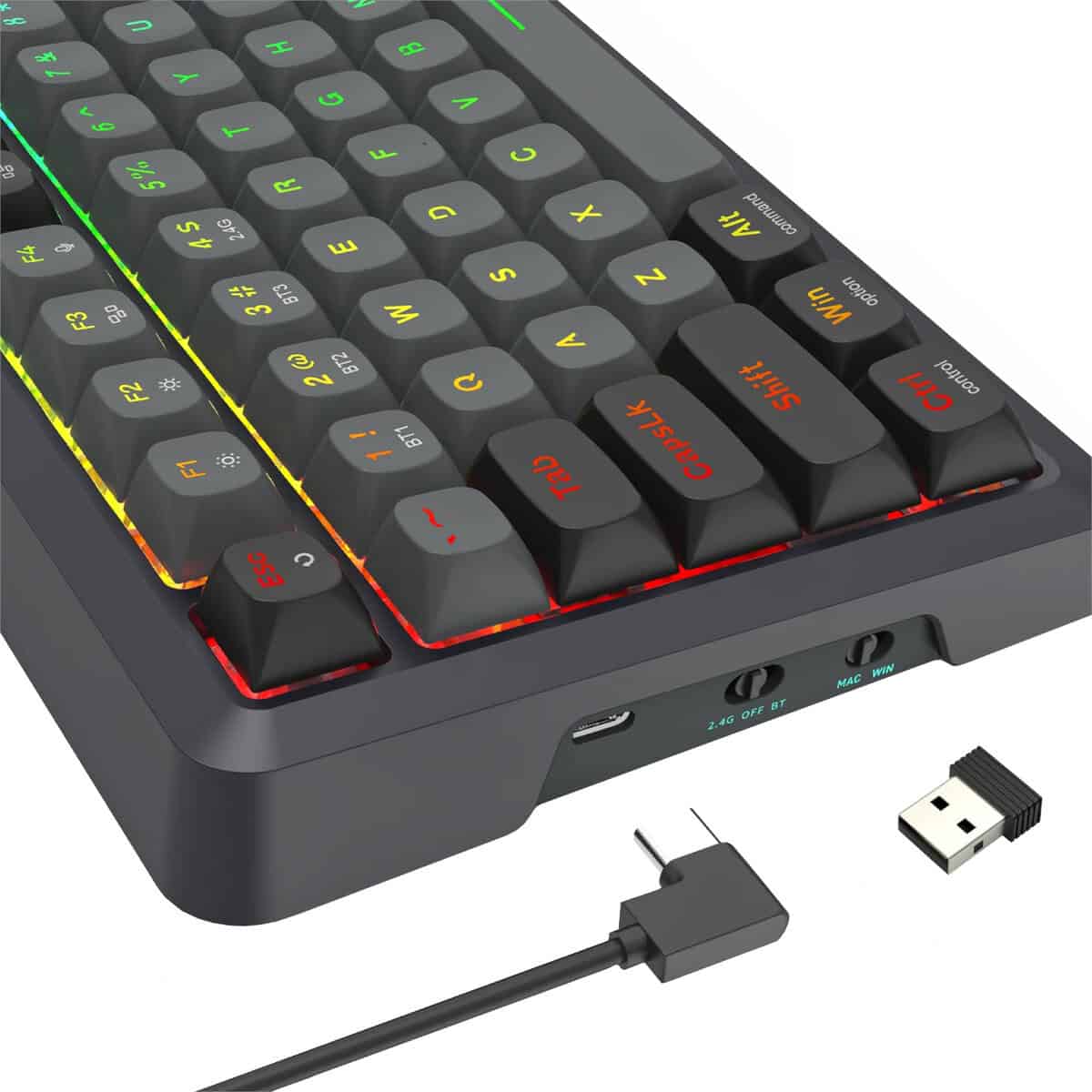 Redragon BREAGI PRO K688 98+1 Gasket Wireless Mechanical Keyboard