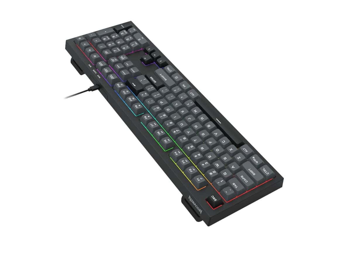 REDRAGON CRUX Membrane Gaming Keyboard – Black