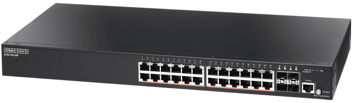 Edge-Core 28 Port Gb Websmart Pro PoE Switch