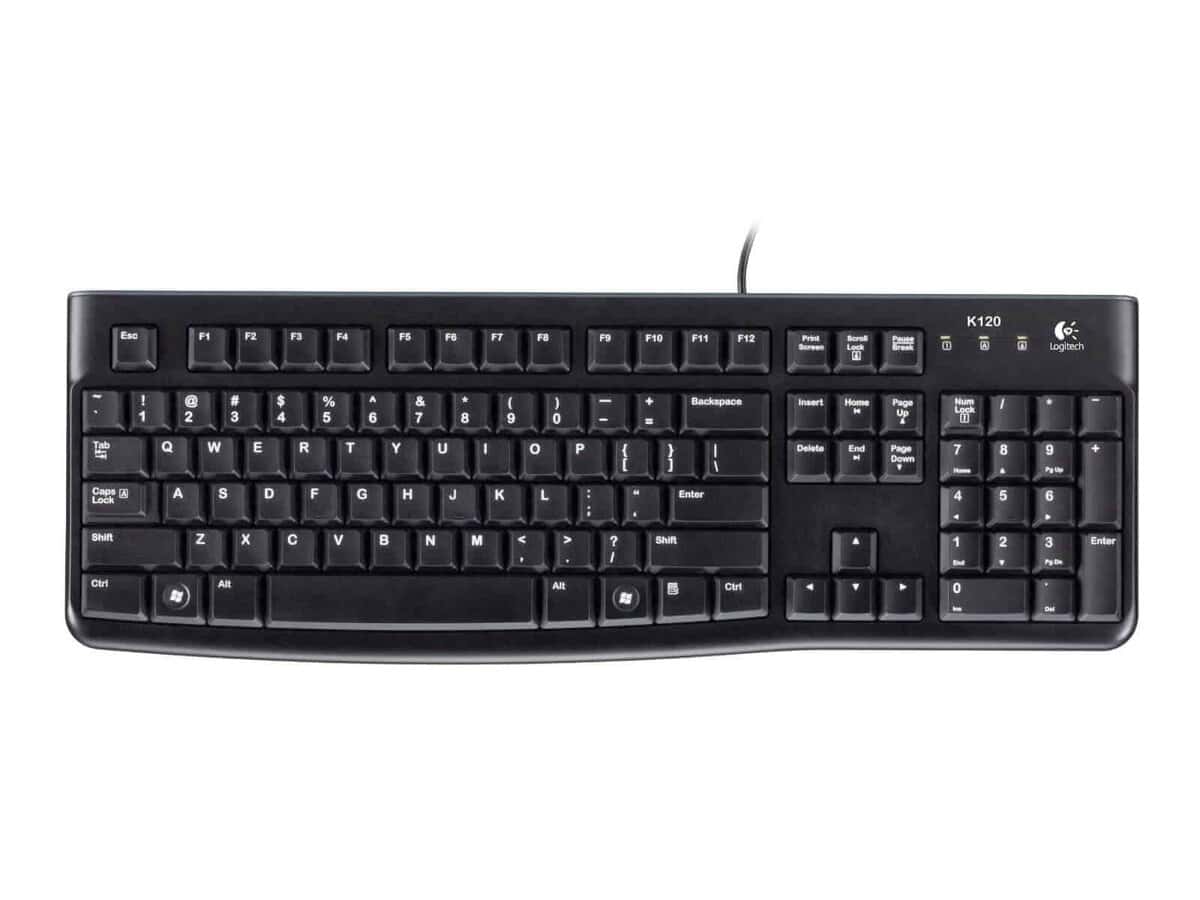 Logitech K120 Corded Keyboard – 920-002508