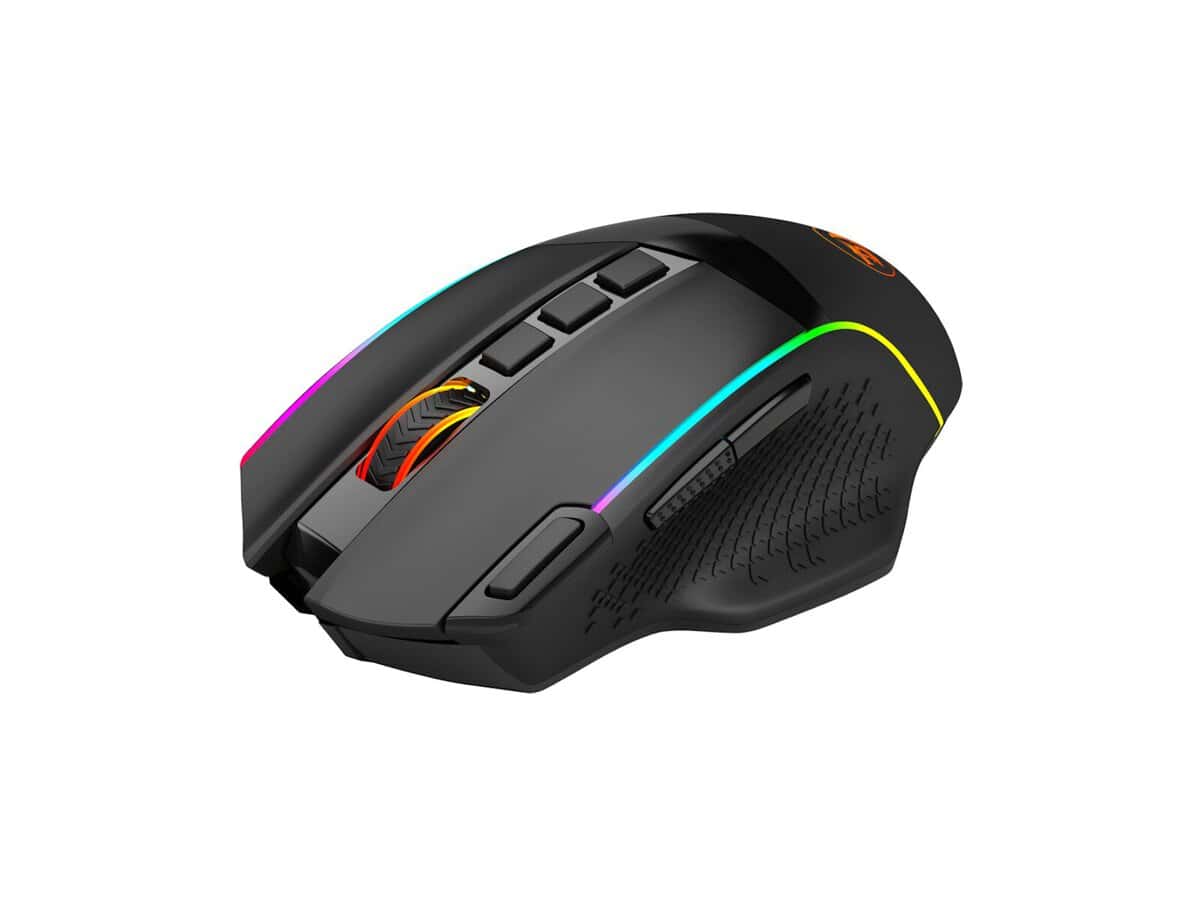 Redragon M991 RGB PRO Enlightenment 26000 DPI Wireless Gaming Mouse – Black