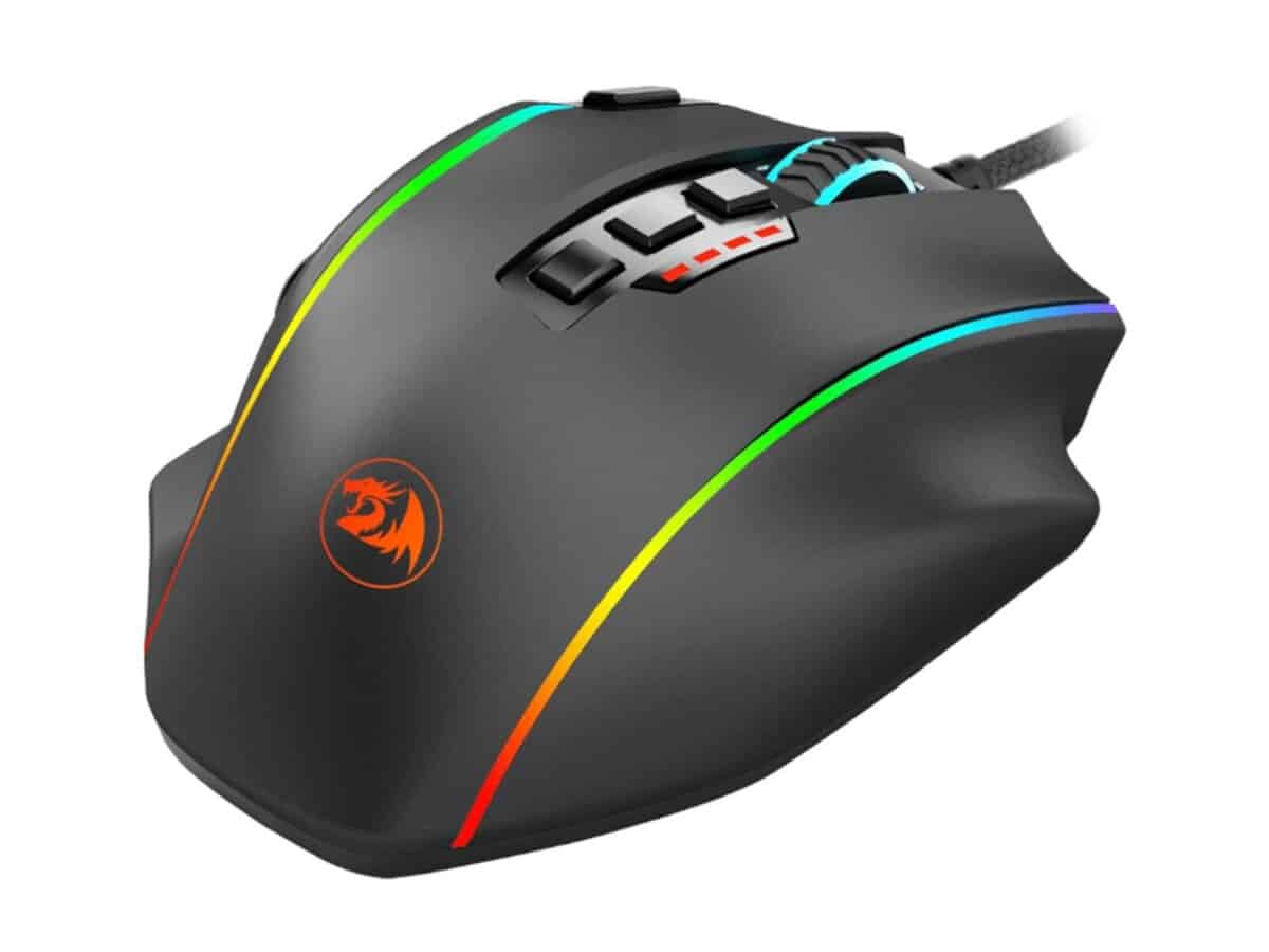 Redragon Perdiction 4 12400DPI RGB MMO Ergo Gaming Mouse