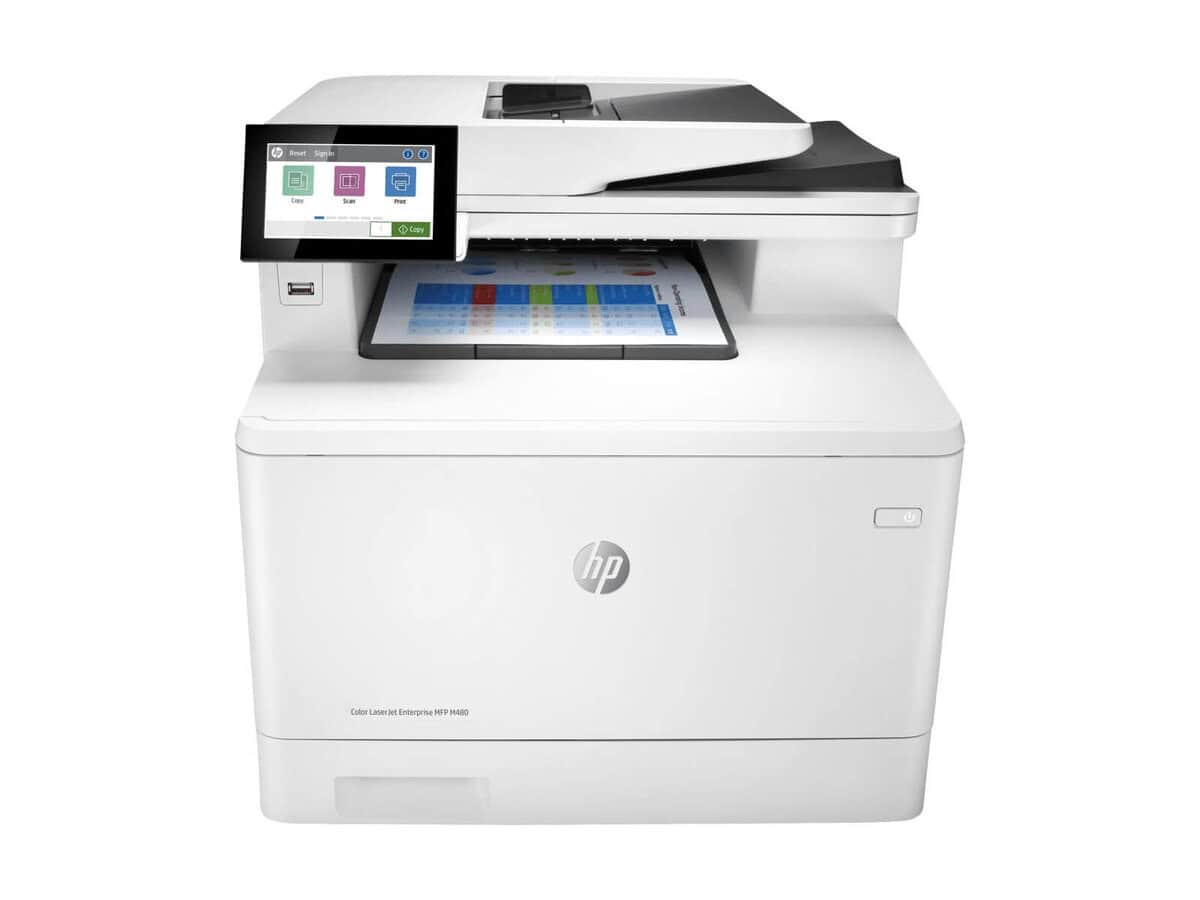 HP Color LaserJet Enterprise MFP M480f Multifunction Colour Laser Printer