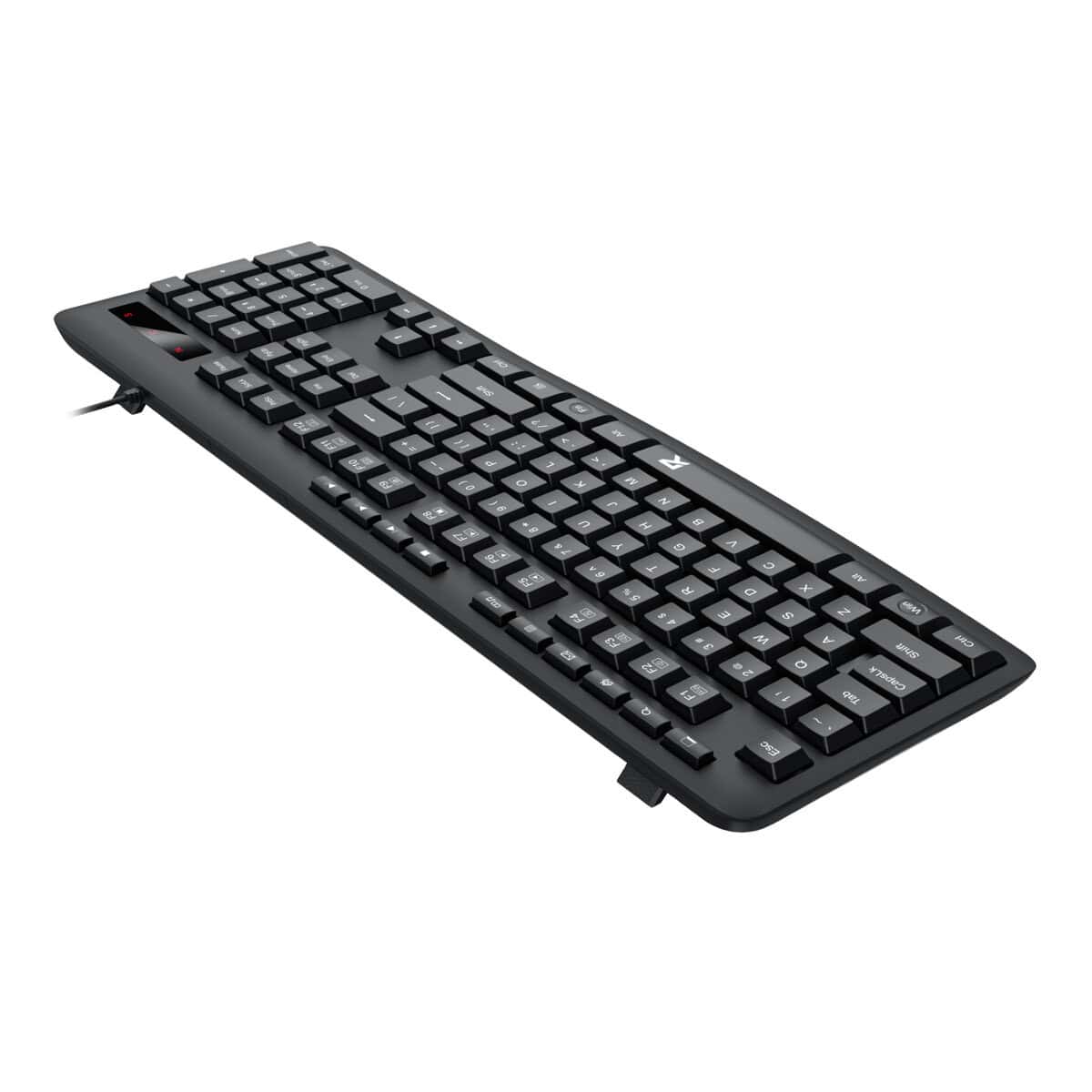 Redragon BK-7366 Full-size Ergonomic Wired Membrane Office Keyboard – Black