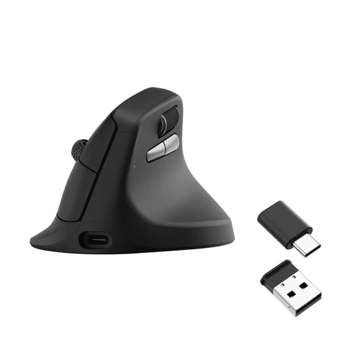 Keychron M5-A29 1K Wireless Mouse (BT/2.4GHz/Wired) – Black