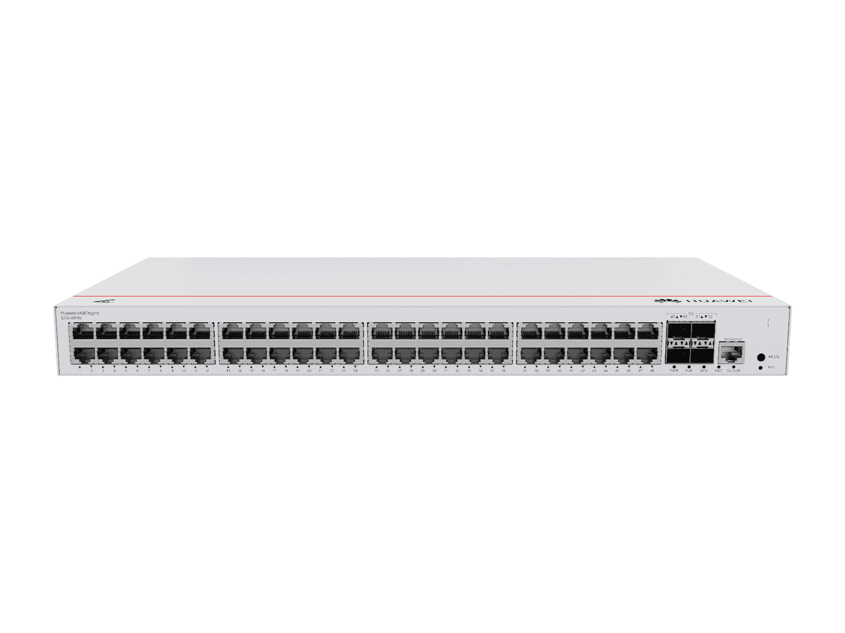 huawei s310 48p4s layer 2+ managed switch, 48 x 10/100/1000base t ports(380w poe+), 4 x ge sfp ports