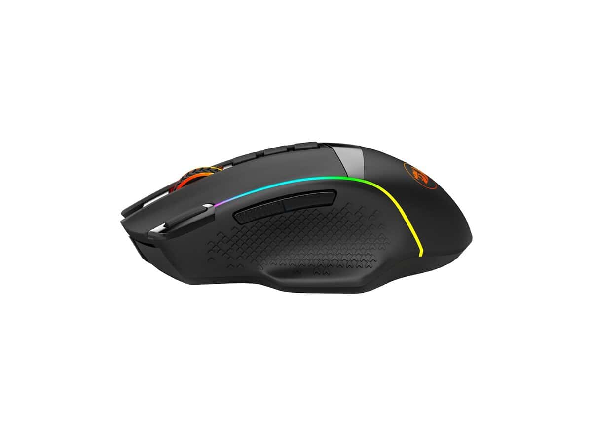 Redragon M991 RGB PRO Enlightenment 26000 DPI Wireless Gaming Mouse – Black