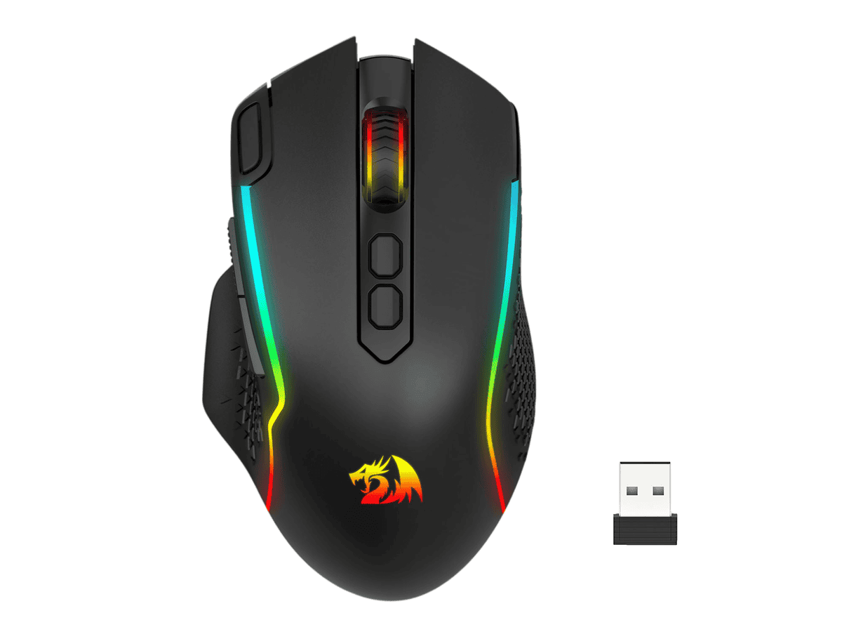redragon taipan max 12000dpi wireless gaming mouse black