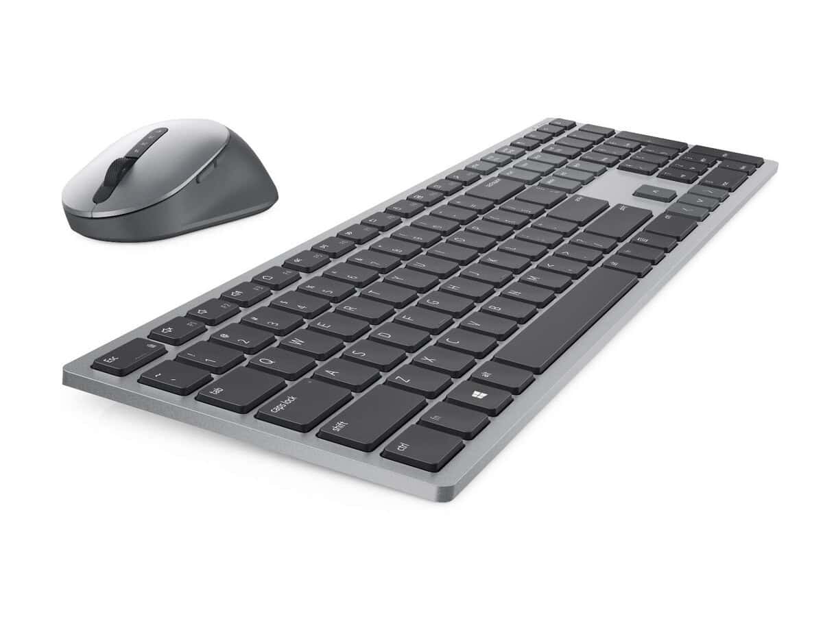 Dell Premier Multi-Device Wireless Keyboard and Mouse – KM7321W – US International (QWERTY)