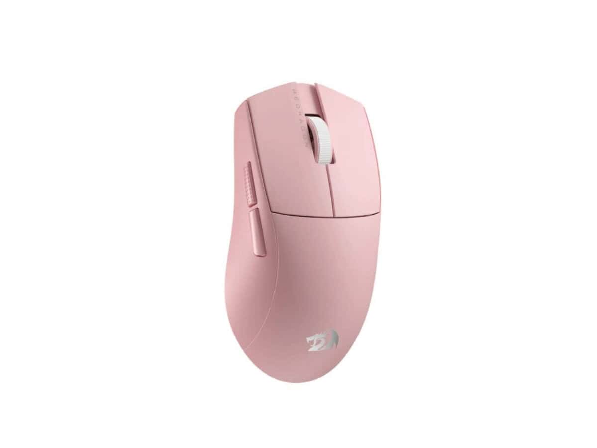Redragon M916 PRO 1K 3-Mode Wireless Gaming Mouse – Pink