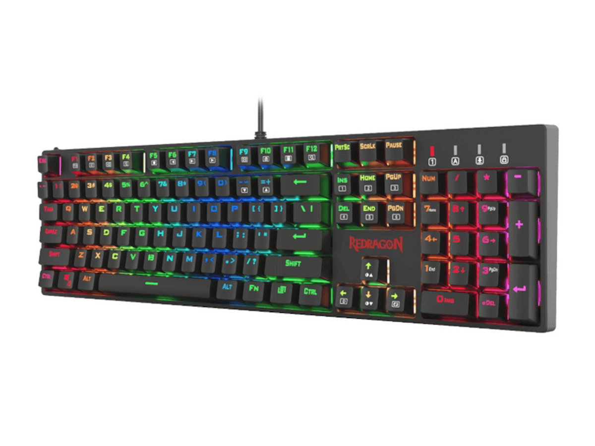 REDRAGON SURARA MECHANICAL RGB Gaming Keyboard – Black