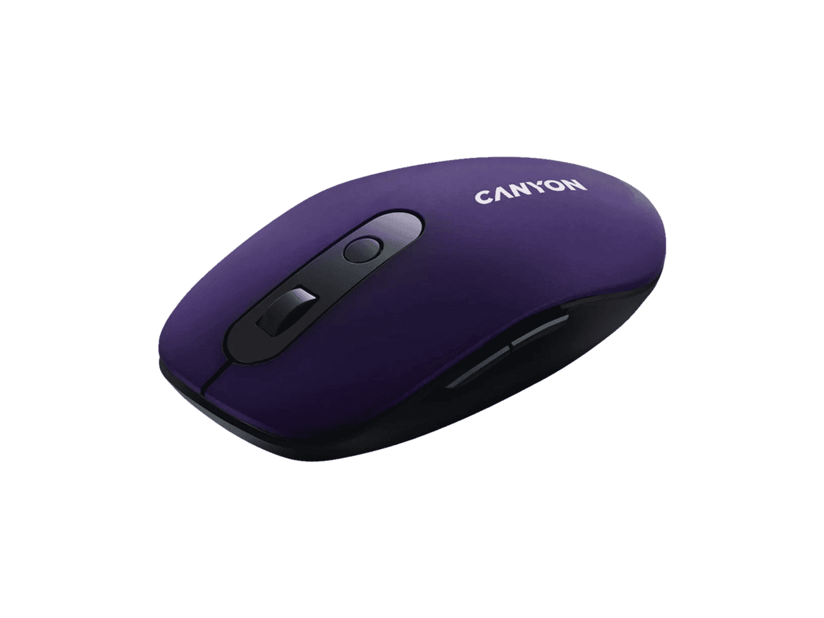 Canyon MW-9 Mouse – Bluetooth/ Wireless, Violet