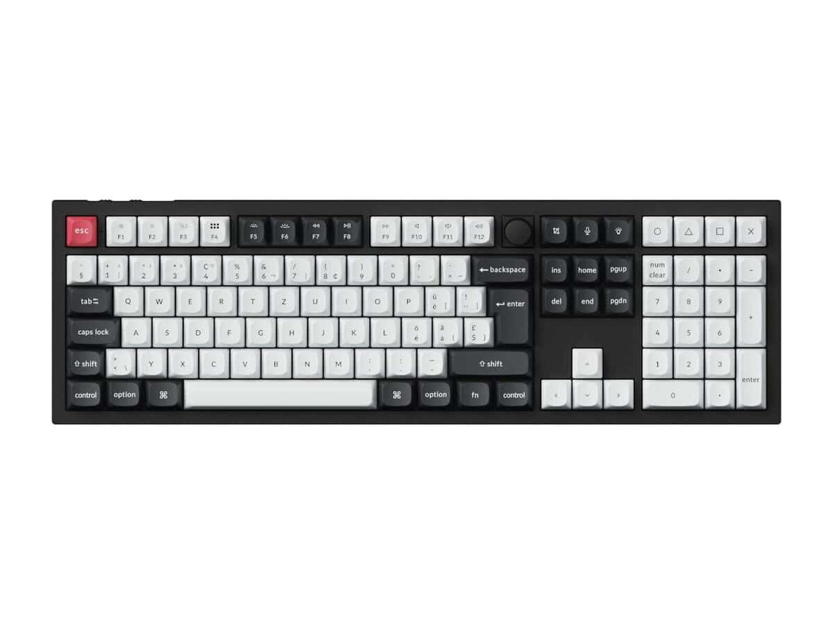 Keychron Q6 HE QMK Full-size Wireless Custom Mechanical Keyboard – Nebula Switch