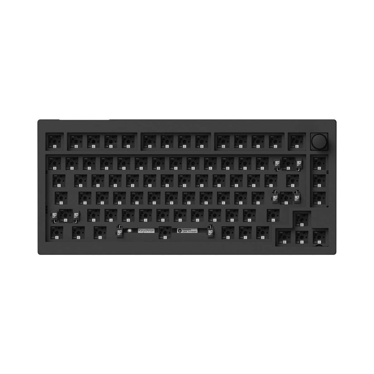 Keychron V1 Max QMK/VIA Wireless Custom Mechanical Keyboard – BANANA Switches, Black