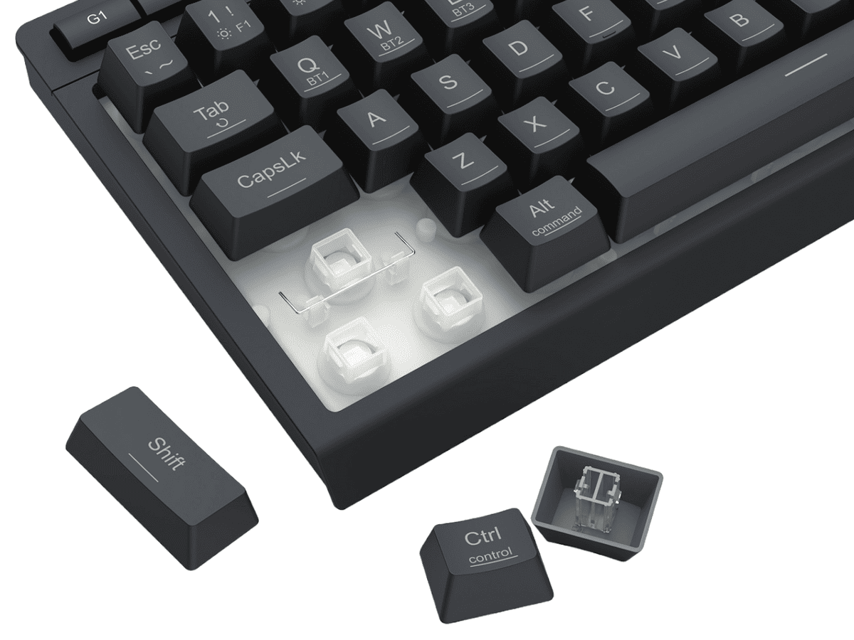 redragon shiva k522 pro rgb wireless gaming keyboard black