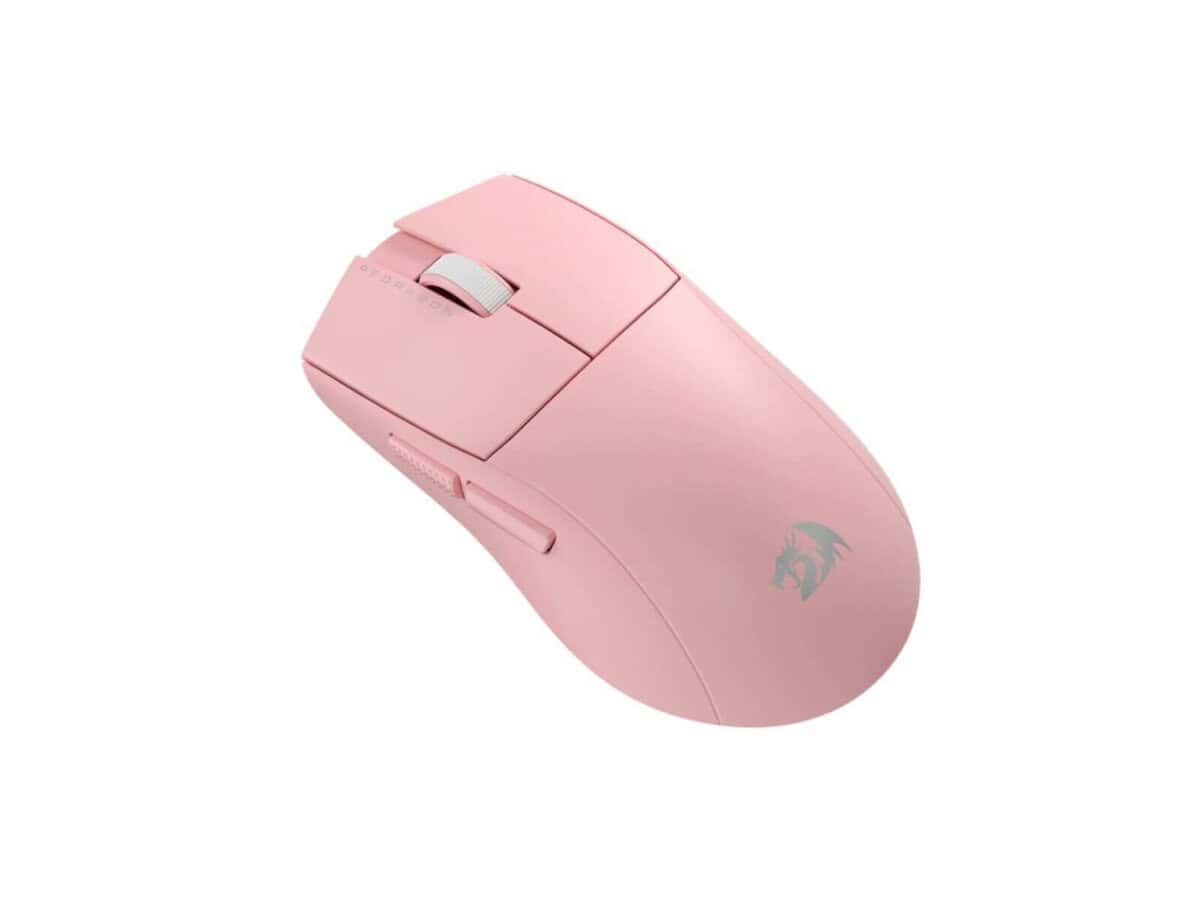 Redragon M916 PRO 1K 3-Mode Wireless Gaming Mouse – Pink