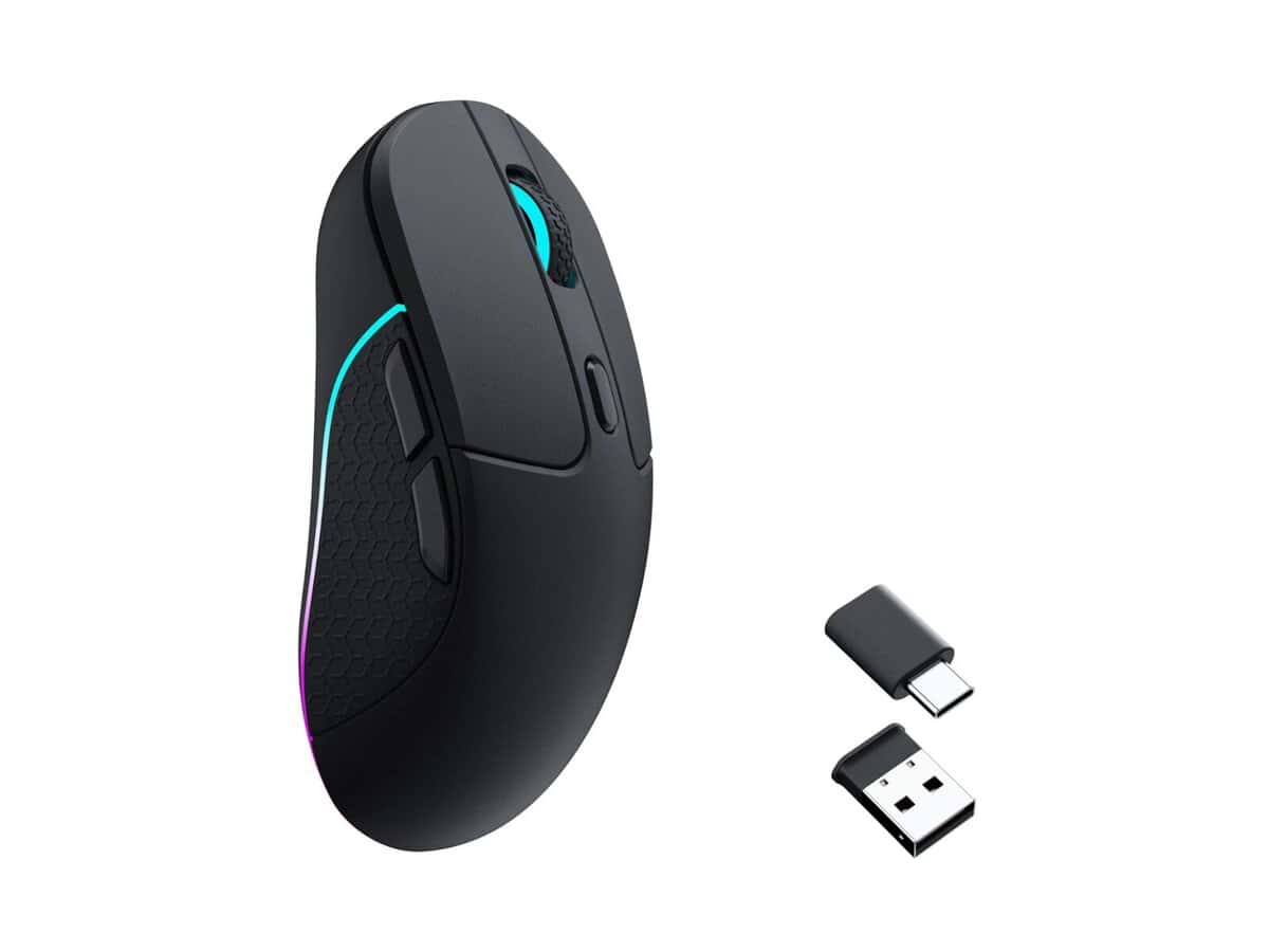 Keychron M3 RGB Wireless Optical Mouse – Black