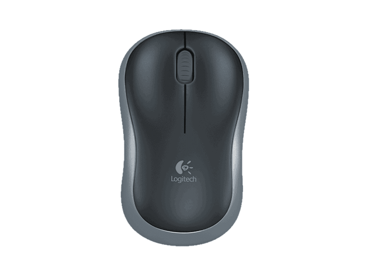 Logitech M185 Wireless Mouse – Grey/Black