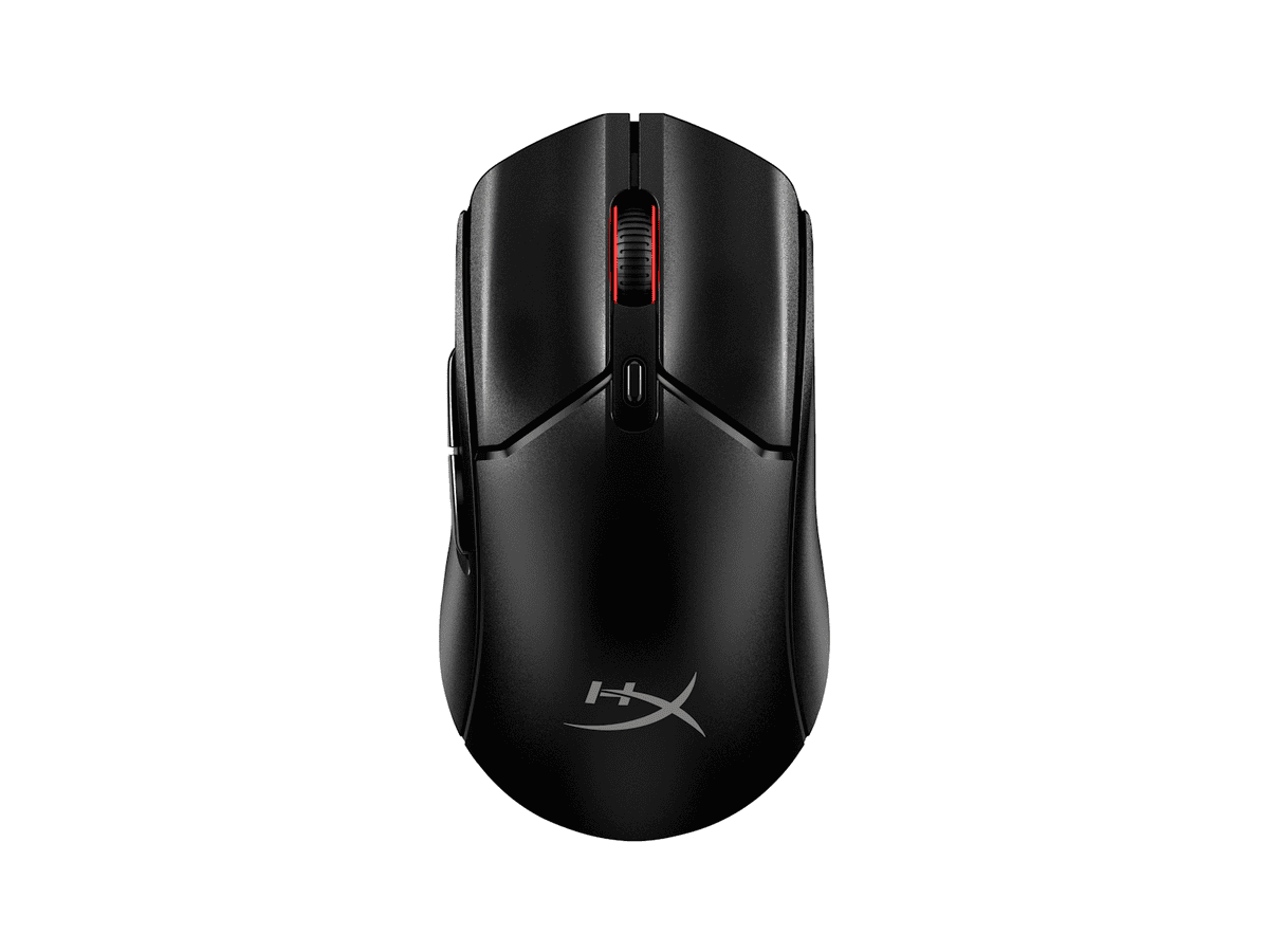 hyperx pf has 2 core wireless black/black gaming mouse