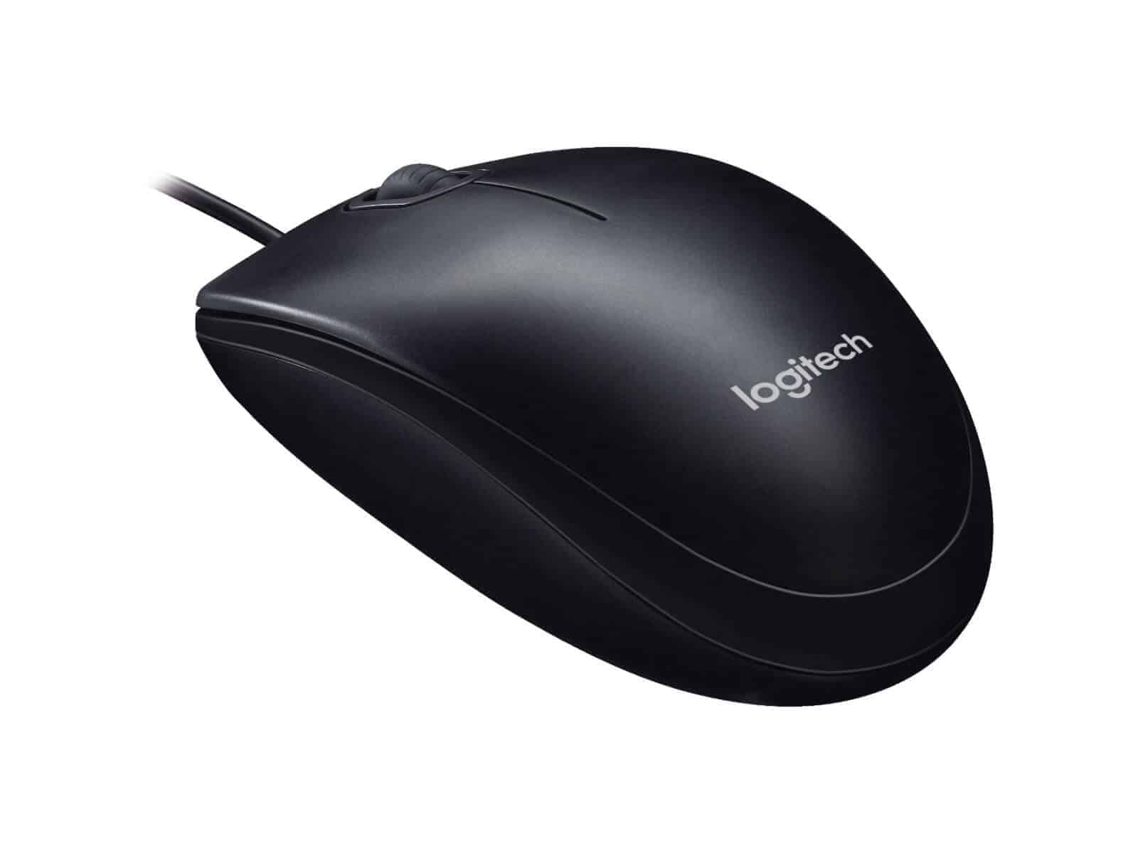 Logitech M90 Corded Mouse – Black