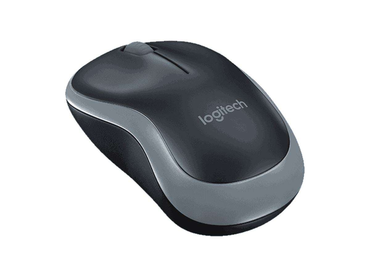 Logitech M185 Wireless Mouse – Grey/Black