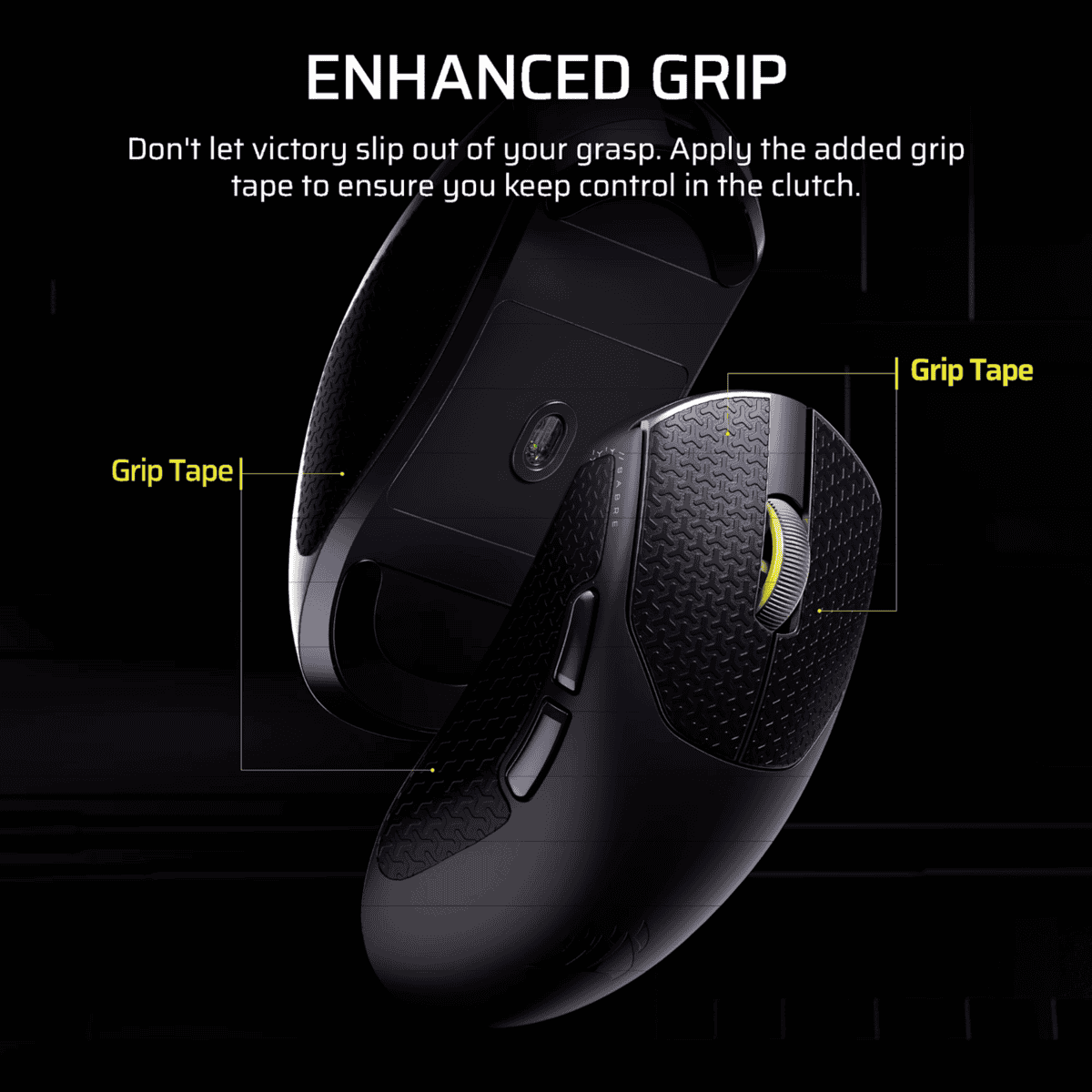 Corsair SABRE v2 PRO Ultralight Wireless 30000 DPI Gaming Mouse – Black